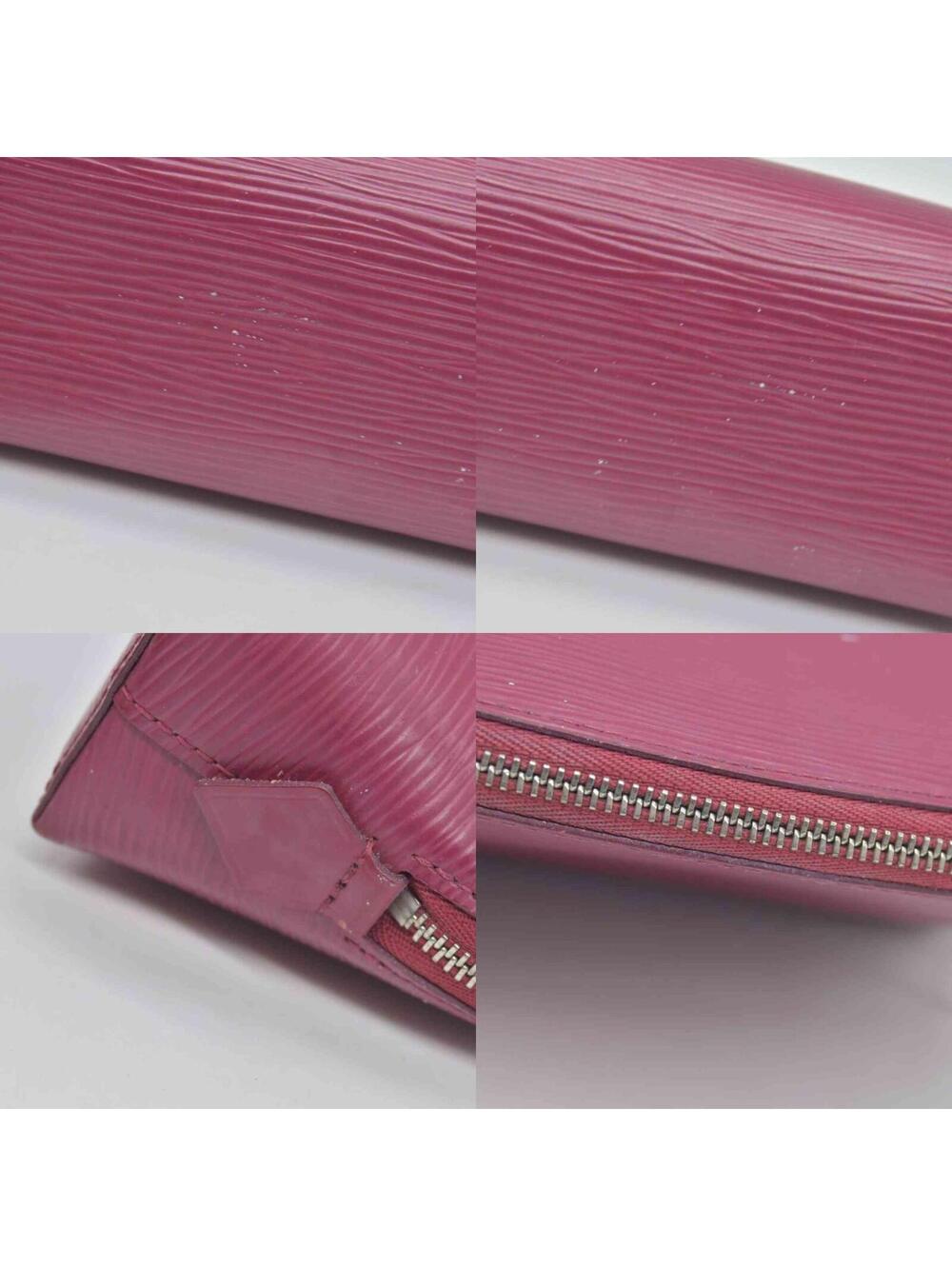 $640 Louis Vuitton Epi Pochette Cosmetic Pouch Bag SR2147 - Picture 13 of 15